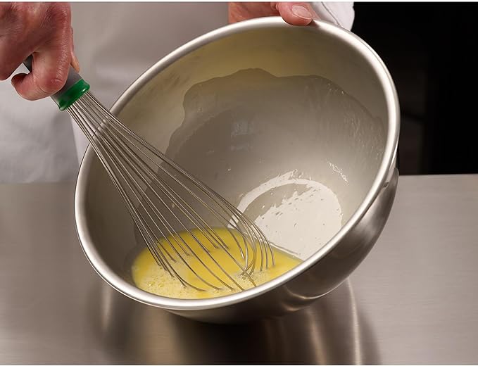 Mercer Culinary Piano Whip Nylon Handle NSF, 12 Inch