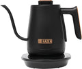 Haden Electric Tea Kettle, Gooseneck Hot Water Boiler, 0.6L Teapot, Black/Copper