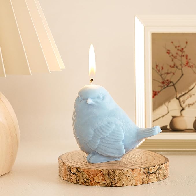 Animal & Bird Resin & Silicone Candle Mold Set - 3D Animal Mold for Home Decor & Candle Making