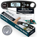 Cathy Yoder's Meat Thermometer Digital, Instant Read Food Thermometer for Cooking in Air Fryer Oven, BBQ, Grill & Baking. Measure Internal Temperatures Probe Easy Display Kitchen Grilling Accessories