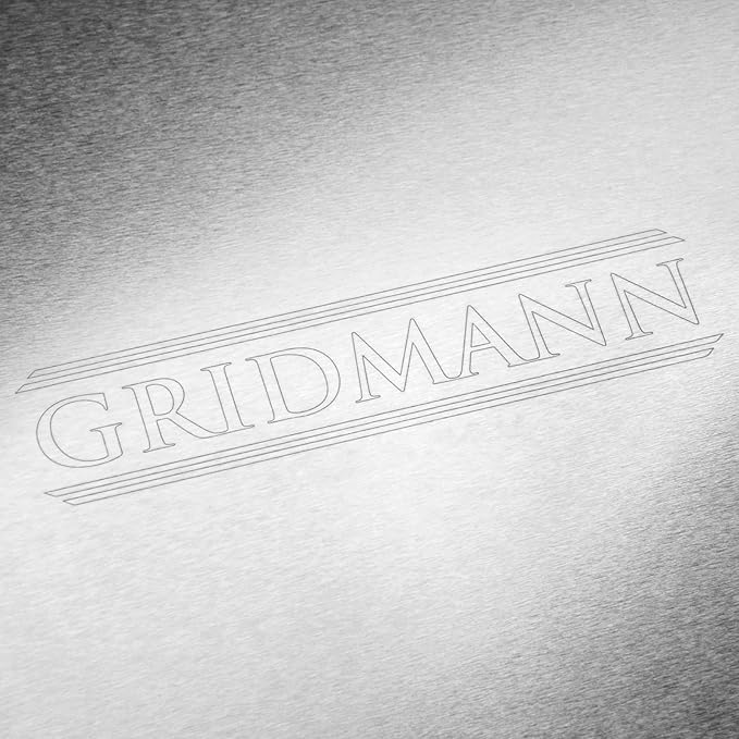 GRIDMANN 9" x 13" Commercial Grade Aluminum Cookie Sheet Baking Tray Jelly Roll Pan Quarter Sheet - 6 Pans