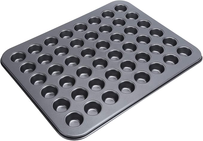YUYTE 48-Cup Nonstick Muffin Baking Pan, HighQuality Carbon Steel Mini Cupcake Pan, YUYTE2hf5oqikn0