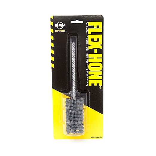Brush Research BC11480 FLEX-HONE®, 1-1/4" (31.8mm) Diameter, 80 Grit, Silicon Carbide, for Mild Steel, Stainless Steel, Cast Iron and Softer Ferrous Materials