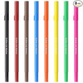 Jewem Edible Markers for Cookie Decorating,8Pcs Ultra Fine Tip(0.5mm) Food Coloring Pens, Upgrade Double Side Food Grade Pens for Decorating Fondant Cakes, Easter Eggs, Frosting, Macaron,Halloween and Christmas Gifts