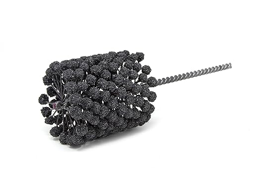 Brush Research BC21240 FLEX-HONE®, 2-1/2" (63.5mm) Diameter, 40 Grit, Silicon Carbide, for Mild Steel, Stainless Steel, Cast Iron and Softer Ferrous Materials