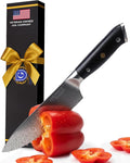 Guilfoyle Chef Knife 8 Inch – Stainless Steel Kitchen Knife with Ergonomic Handle & Full Tang – Cooking Gifts for Home Chefs – Gift Box Included