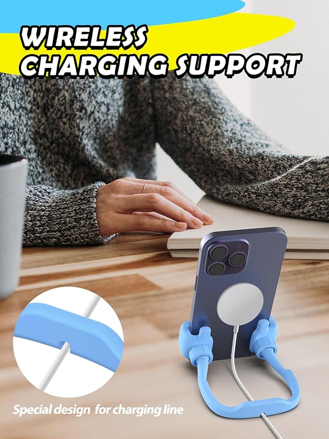 Christmas Stocking Stuffers for Men Women: Teens Girls Boys Gifts for Kids Thumbs Up Lazy Cell Phone Stand Holder for Desk Funny Gift for Dad Mom Wife Husband Adults Teenage Cool Gadget Trendy Stuff