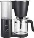 ZWILLING Enfinigy Glass Drip Coffee Maker 12 Cup, Awarded the SCA Golden Cup Standard, Black