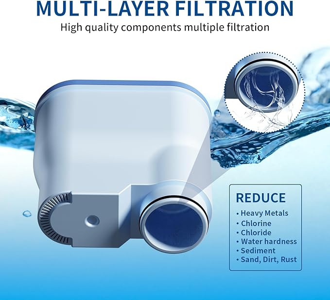 Coffee Machine Water Filter Compatible with Philips AquaClean CA6903, Water Filter for Fully Automatic Coffee Machines Dedicated Anti-Lime Scale Water, 4PCS
