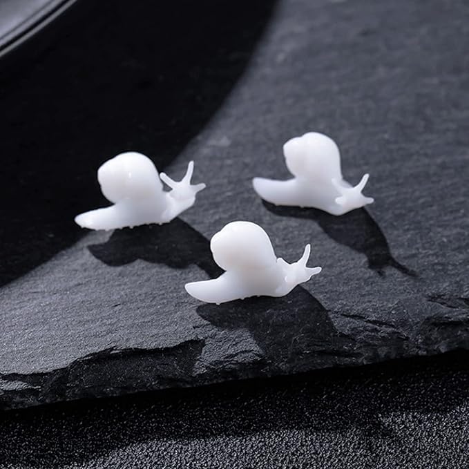 Woohome 7 PCS 3D Resin Mould Filler Casting Moulds, Mini Frog Snails Horse Epoxy Moulds for Jewelry Making, Art Crafts DIY Supplies