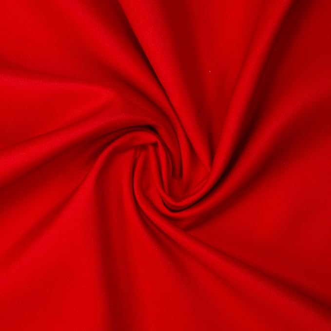 Gee Di Moda Rectangle Tablecloth - 60 x 84 Inch Red Table Cloth for 5 Foot Rectangle Table - Heavy Duty Washable Fabric - for 5 Ft Buffet Table, Holiday Party, Dinner, Wedding & Baby Shower
