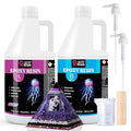 LET'S RESIN Epoxy Resin Kit,1 Gallon Bubble Free & Crystal Clear Epoxy Resin for Table Top, Casting, DIY, Art, Molds,Jewelry（Including 0.5 Gallon Resin + 0.5 Gallon Hardener）