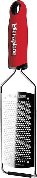 Microplane Gourmet Series Hand Held Cheese Grater (Fine, Red)
