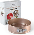 HAPPIELS Non Toxic Nonstick 9 inch Springform Pan | 9'' Cheesecake Mold | Leakproof Spring-form Round Cake Pans | Nontoxic Non Stick Spring Form Pan for Baking | Spring-Form Pans Leak Proof