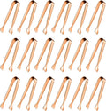 Mini Serving Tongs, Anytrp 18-Packs Stainless Steel Sugar Tongs, 4.3inch Ice Tongs Kitchen Tong Appetizers Tong for Coffee Bar, Tea Party, Desserts Party, Sugar and Ice Bucket