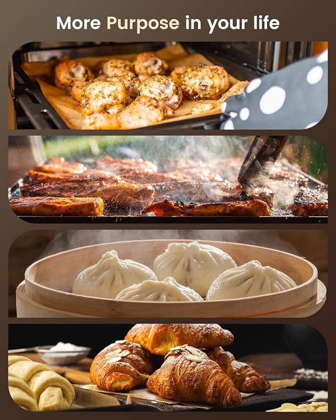 Parchment Paper Sheets, 9x13 In Non-Stick Precut Baking Parchment for Baking, Grilling, Air Fryer, Steaming, and More (Unbleached) - Quarter Sheet Size, Perfect for Bread, Cakes, Cookies, 100PCS