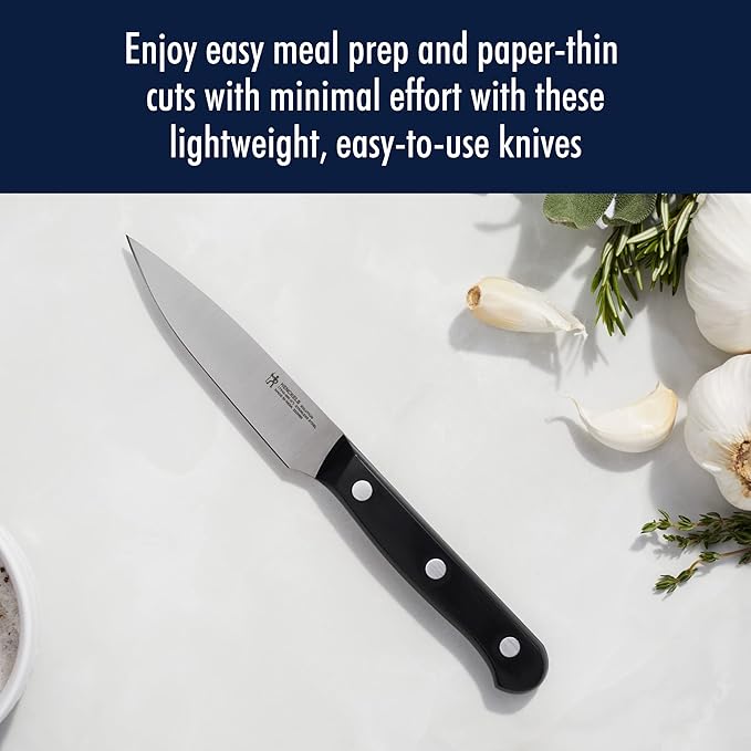 Henckels Solution 14-pc Self-Sharpening Knife Block Set - Black