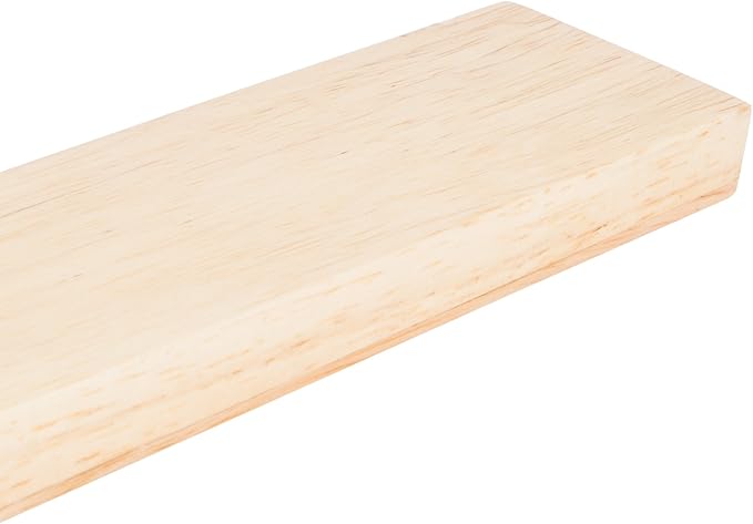 Mercer Culinary Rubberwood Magnetic Bar, 18 Inch x 2-3/8 Inch x 3/4 Inch, Brown