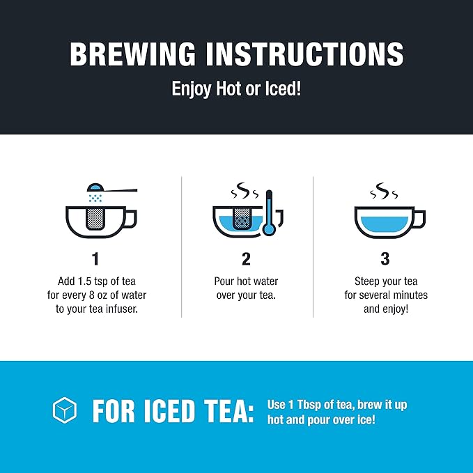 Tiesta Tea - Single Origin Tea Sampler Dry Flight Set, Loose Leaf, High to Low Caffeine, Makes Hot & Iced, Assorted Brew Sets with Green, White, Black & Oolong, 7 Resealable Sample Pouches