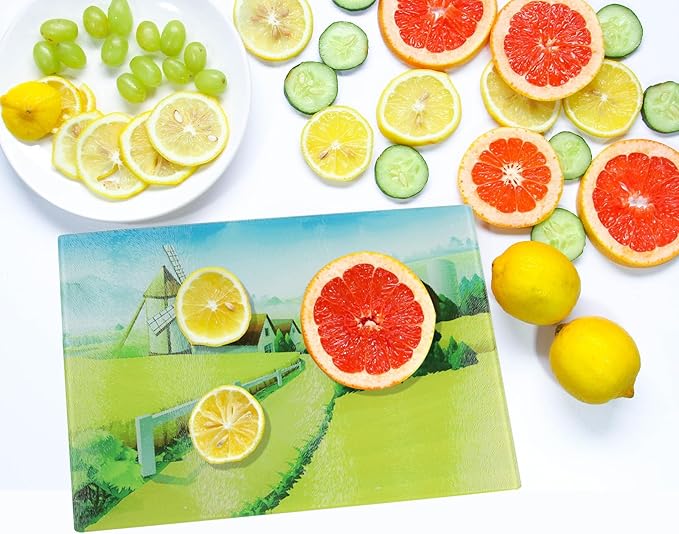 2 Pcs sublimation cutting board blanks，11 x 7.87 Inch sublimation cutting boards，Textured Sublimation Anti Slip Cutting Board Heat Scratch Resistant Blank Cutting Board