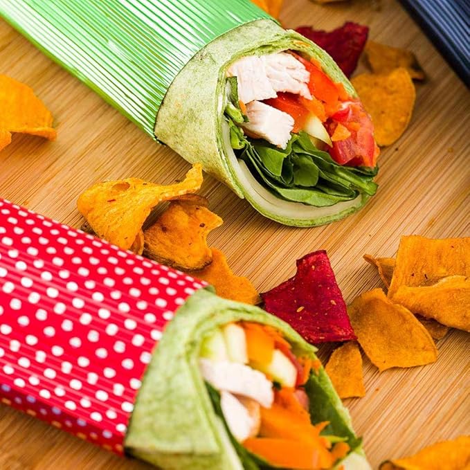 Restaurantware 12" x 12" Rippled Aluminum Foil Food Wrap and Fry Basket Liner: Perfect for Restaurant Take Out Bakeries and Food Trucks - Green Foil Sandwich Wraps - 500-CT