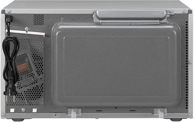 Panasonic 2-in-1 Microwave Oven with FlashXpress Broiler, Inverter Technology for Even Cooking and Smart Genius Sensor, 1000W, 1.2 cu.ft. Countertop - NN-GN68KS (Stainless Steel / Silver)