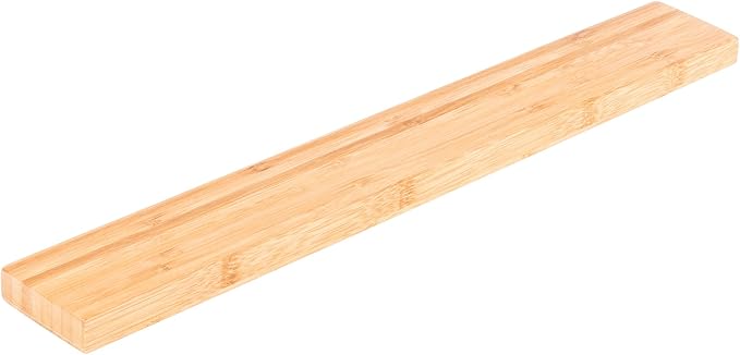 Mercer Culinary Magnetic Bar, 18 x 2-3/8 x 3/4, Bamboo