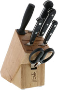 HENCKELS Classic Razor-Sharp 7-Piece Knife Set, Chef Knife, Bread Knife, German Engineered Informed by 100+ Years of Mastery