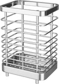 Kitchen Utensil Drying Rack,304 Stainless Steel Chopsticks Spoon Fork Knife Drainer Basket Flatware Storage Drainer, Dish Drainer for Kitchen Counter