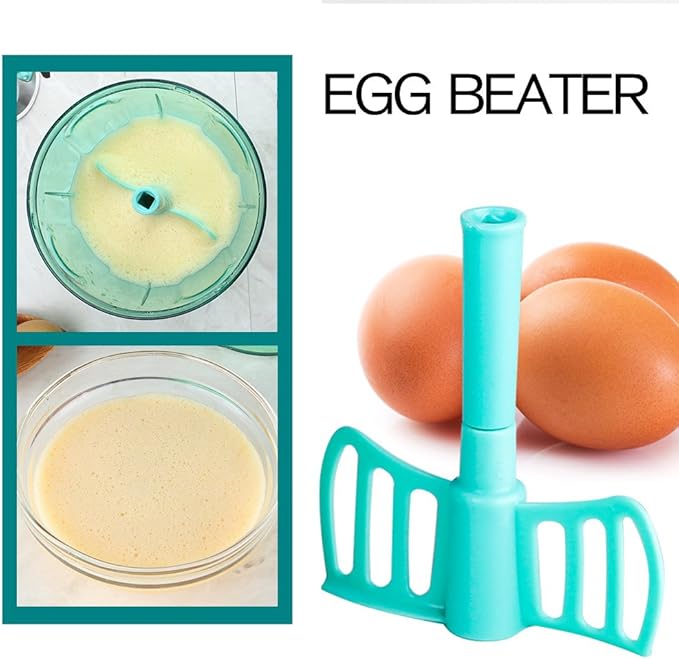 Ourokhome Manual Food Processor Vegetable Chopper, Portable Hand Pull String Garlic Mincer Onion Cutter for Veggies, Ginger, Fruits, etc., 900ml, Teal