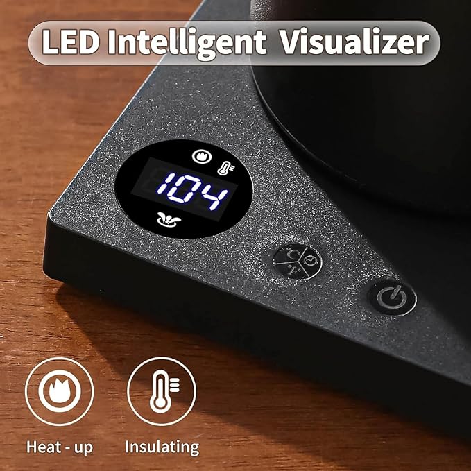 Water Kettle Electric,Gooseneck Electric Kettle with 50pcs Coffee Filter,±1℉ Temperature Control, Fast Heating, Stainless Steel Interior, Ideal for Precise Pour-Over Coffee and Tea