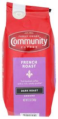 Community Coffee French Roast, Ground Coffee, Extra Dark Roast, 12 Ounce Bag (Pack of 1)