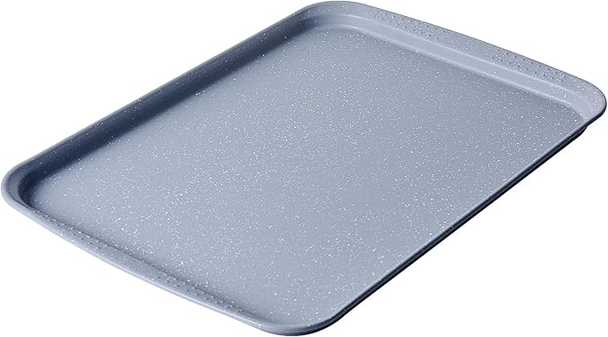 20-Inch Baking Sheet Pan, Professional Non-Stick Three Quarter-Sized Cookie Sheet Carbon Steel Baking Tray for Oven 20" x 14"