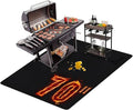 70X48 Inches Extra Large Grill Mat for Outdoor Grill - Fireproof Deck and Patio Protector, Waterproof and Oil-Proof Barbecue Grill Mat