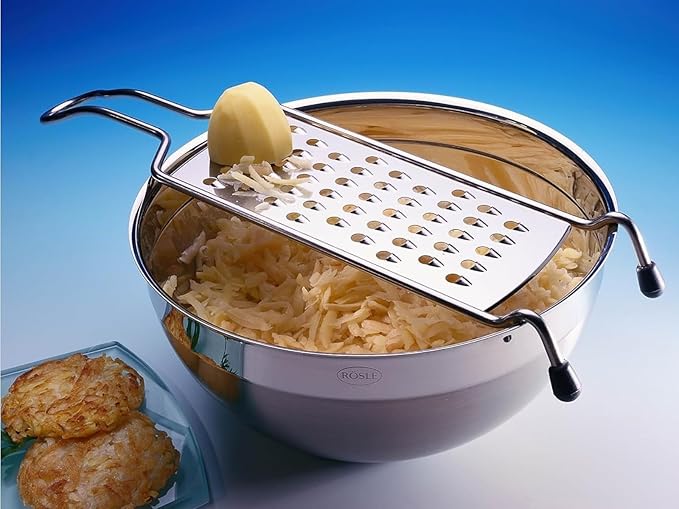 Rosle 95022 Stainless Steel Wire Handle Hand Held Coarse Grater 16.5 Inch