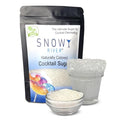 Snowy River Pearl, Cocktail & Margarita Sugar Rimmer - Vibrant Color Glass Rimming Sugar with Medium Crystal Texture - 4oz