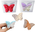 2 Pack Flower Butterfly Candle Mold, Floral Silicone Mold, Animal Plant Resin Mold for Soap Soy Wax Epoxy DIY Handcraft Home Ornaments Wedding Party Home Decoration