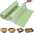 Silicone Baking Mat Roll, Non Stick Silicone Mat for Baking, Heat Resistant Baking Macaron Bread Mat, Reusable Dough Rolling Mat, Non Slip Countertop Protector Mat, Counter Mat, Oven Mat