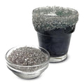 Snowy River Silver, Cocktail & Margarita Sugar Rimmer - Vibrant Naturally Colored Sugar for Cocktail Rimming, Baking & Decorating, Medium Crystal - 80oz