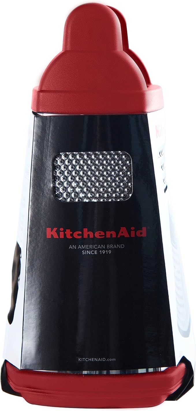 KitchenAid Gourmet 4-Sided Stainless Steel Box Grater with Detachable Storage Container