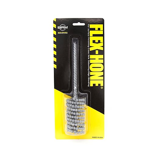 Brush Research BC138800 FLEX-HONE®, 1-3/8" (35mm) Diameter, 800 Grit, Silicon Carbide, for Mild Steel, Stainless Steel, Cast Iron and Softer Ferrous Materials