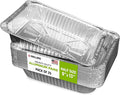 Aluminum Foil Pans - Half-Size 9" x 13", Pack of 25 - USA-Made Disposable Aluminum Trays for Steam Table & Chafing Racks - Great for Baking, Catering, BBQ, Parties, Food Delivery