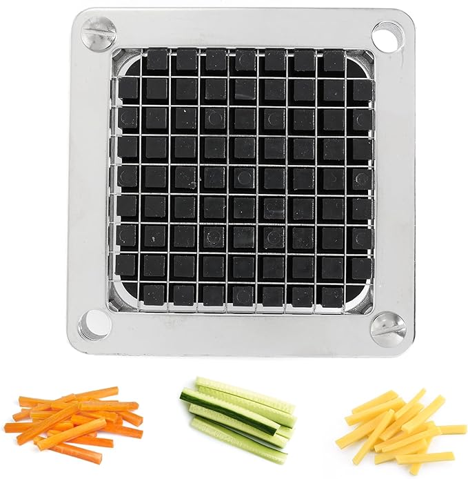 Replacement Chopper Blade Commercial Vegetable Chopper Dicer Stainless Steel Blade for Fruit Cutting Machine Tomato French Fries Cutter (3/8″ Blade)