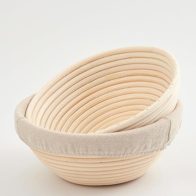 Sourdough Starter Kit - Bread Proofing Basket Set - Baking Accessories - Gift Set