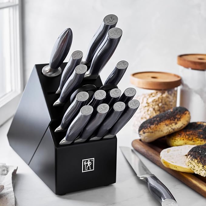 HENCKELS Graphite 17-pc Knife Block Set