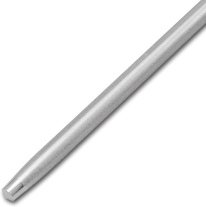 Superior Knife Sharpening Rod, 10 Inch Professional Diamond Brushed Sharpening Steel