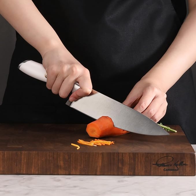 Cangshan L1 Series 3-Piece Starter Knife Set, Forged German Steel, White, 1026924