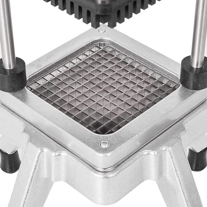 WMM Upgrade Commercial Vegetable Fruit Chopper With 1/2″,1/4″,3/8″ Blades Heavy Duty Professional Food Dicer Kattex French Fry Cutter Onion Slicer Stainless Steel For Tomato Peppers Potato Mushroom