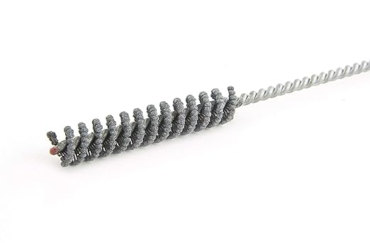 Brush Research BC12M18 FLEX-HONE®, 0.472" (12mm) Diameter, 180 Grit, Silicon Carbide, For Mild Steel, Stainless Steel, Cast Iron and Softer Ferrous Materials