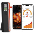 Smart Bluetooth Wireless Meat Thermometer with WiFi - High Accuracy ±0.5°F, 6 Sensors with NIST Certified Accuracy, Smart LED Base, Long-Range WiFi for BBQ, Grill, Smoker, Oven, Rotisserie